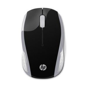 MOUSE INALAMBRICO HP 200 USB  COLOR GRIS CON NEGRO