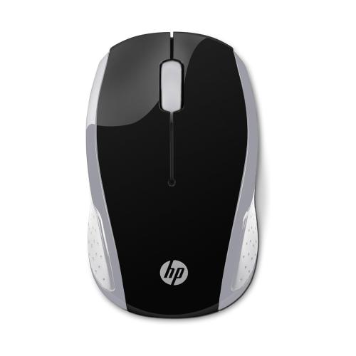 MOUSE INALAMBRICO HP 200 USB COLOR GRIS CON NEGRO