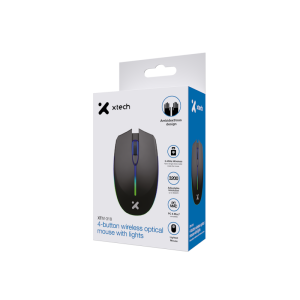 Alternative view of MOUSE XTECH OPTICO INALAMBRICO XTM-318